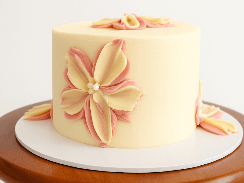 DIY cake decorating